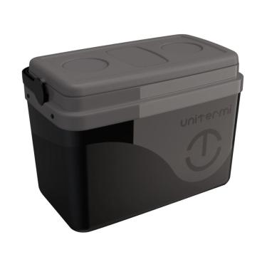 Imagem de Caixa Térmica Cooler 30 Litros Com Alça Preta - Unitermi