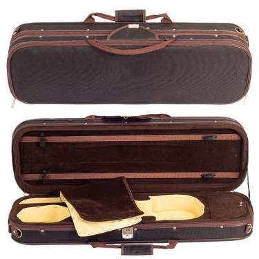 Imagem de Estojo Case Violino Di Pietro Brown Luxe 4/4