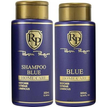 Imagem de Kit Matizador Blue Shampoo E Máscara 300ml Robson Peluquero
