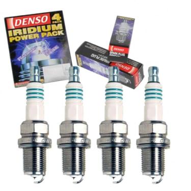 Imagem de 4 velas de ignição DENSO Iridium Power compatíveis com Volkswagen Jetta 1.8L 2.0L L4 1987-2013