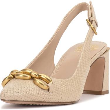 Imagem de Vince Camuto Sapato feminino Hamden, Estampa de cobra Buff, 39