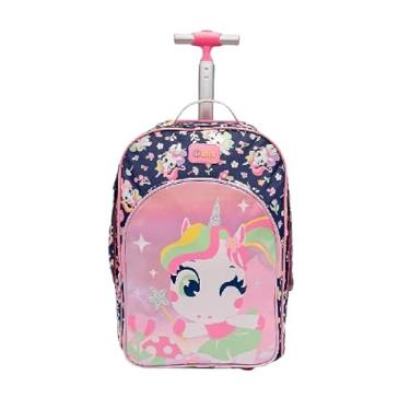 Imagem de Mochila com Rodinha Grande Unicórnio Encantado Puket