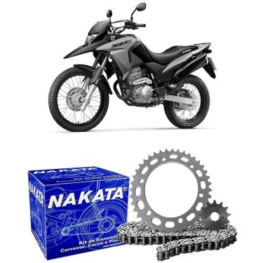 Imagem de Kit Relação Transmissão XRE 300 09 a 21 Com Retentor Nakata