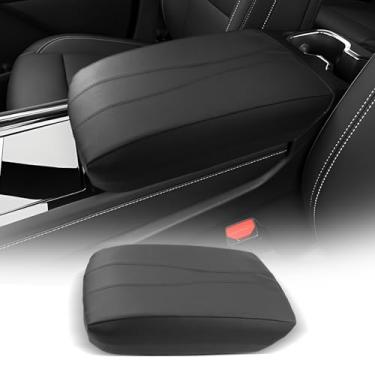 Imagem de CDEFG Para 2025 2026 GMC Acadia Center Console Cover Armrest Box Cover Acadia (Elevation, AT4, Denali) Acessórios Protetor de descanso de braço para console