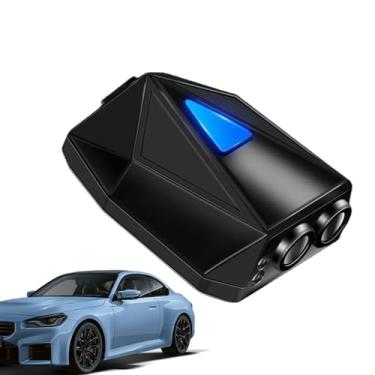 Imagem de Rrlihjgu Luzes Projetor Para Portas Automotivas, Luzes de Porta Dinâmicas com Logotipo, Iluminação Ambiente Sombra Asas De Anjo Sem Furos Para Homem Mulher Camião Reboque Interior Estrada Moto