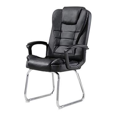 Imagem de UISLA Pé de arco estilo corrida de computador, mesa de escritório ergonômica, tecido de couro de poliuretano de camada dupla, jogos de costas altas para escritório, dormitório de estudante