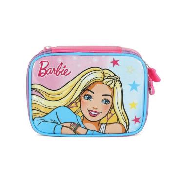 Imagem de Estojo Box 100 Pens Luxcel Barbie Estrelas Azul
