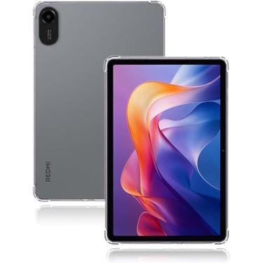 Imagem de POPSHOPE Capa Protetora para Redmi Pad 2, TPU Transparente, Resistente a Quedas, Compatível com Tablet XiaoMi 11 Polegadas, Design Slim