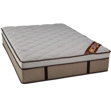 Imagem de Colchao Casal Molas Ensacadas com Espuma Hiper Soft D33/D40 Suporta 130kg Antiderrapante 34cm Altura
