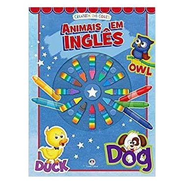 Imagem de Animais em ingles - giz - ciranda cultural