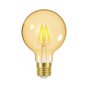 Imagem de Lâmpada Led Taschibra Filamento Vintage Globo G80 4w E27 Bivolt