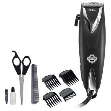 Imagem de Máquina De Cortar Cabelo Skull Pro Chrome Philco 220V