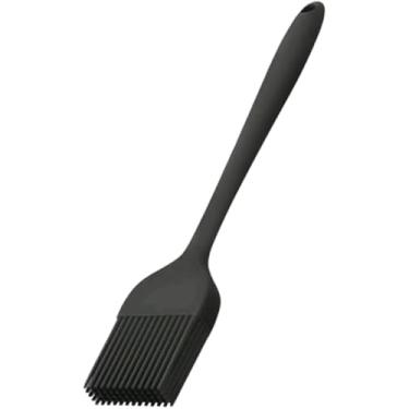 Imagem de Pincel Culinário de Silicone, 25 cm, Resistente até 180°C, Preto