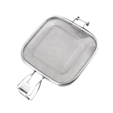 Imagem de Sandwich Grill Net Roasting Pan Stainless Steel Sandwich Cooling Rack Baking Tool Roasting Net for Picnic Camping Vegetables/771