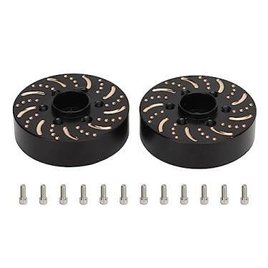 Imagem de Pesos de roda de latão Ainoli Pesos de roda de latão com 6 furos para roda sextavada peso adaptador para aro de roda beadlock de 1,9 pol. (12mm)