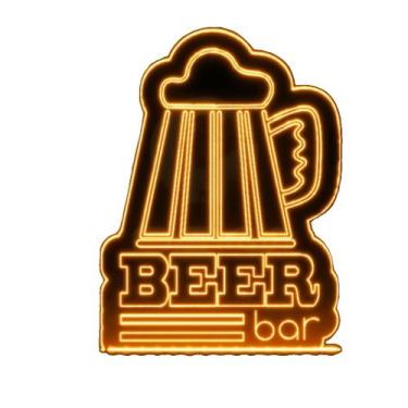 Imagem de Luminaria LED - Beer Bar - Persona Acrilicos