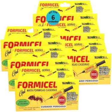 Imagem de Kit Bisnaga Formicel Tecnocell 10g Com 6 unidades