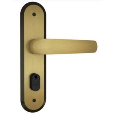 Imagem de Fechadura Stam 1801/09 Esp Oxidado Externa 35277 - Stam fechaduras