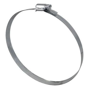 Imagem de Abraçadeira Aço Galvanizado Rosca Sem Fim 165X184 - 14MM - 1 UND Borra