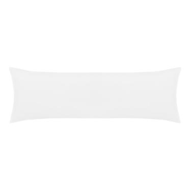 Imagem de Fronha Super Body Pillow Altenburg Toque Acetinado Branco