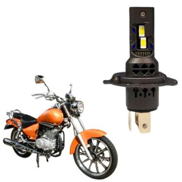 Imagem de Lâmpada Farol Ultraled Nano H4 6500Lumens 6000K DC 9V-32V Alta Potênci