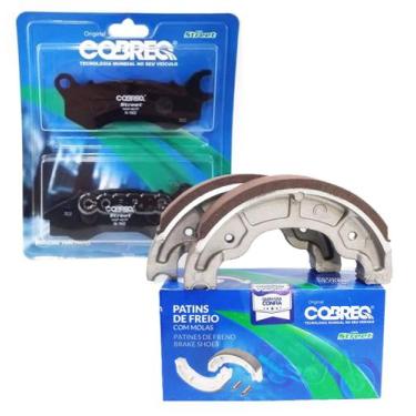 Imagem de Pastilha e lona de freio pcx 150 2013-2018 n1802 0302-cp - COBREQ