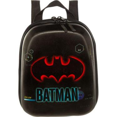 Imagem de Lancheira de Costas 3D Batman Impermeável Infantil Escolar - Diplomata