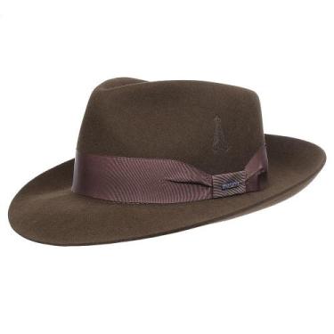 Imagem de Chapéu de Feltro Alpaca Santa Fé II Pralana 30764, 61, Café