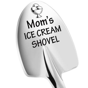 Imagem de Colher para Sorvete Belatelove Pá de Sorvete da Mamãe - Presente