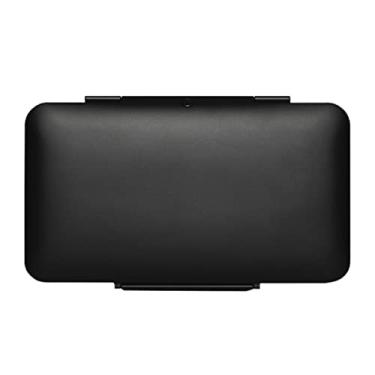 Imagem de Pequeno Caixa de charutos masculina para viagem, umidificador de charutos de liga de alumínio, leve e fino, forrado de madeira, caso de umidor de charutos elegante para presente masculino Feito à mão