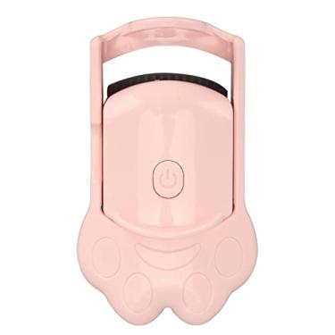 Imagem de Modelador de Cílios Recarregável, Modelador de Cabelo Elétrico Portátil de Longa Duração Com Temperatura Constante Usb para Mulheres para Salão de Beleza (Rosa)