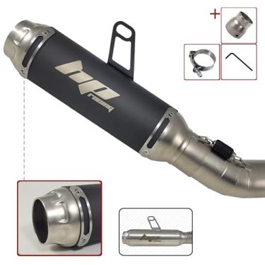 Imagem de Ponteira Esportiva Ninja 300 Kawasaki Escapamento HP3 (Preto)