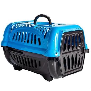 Imagem de Caixa De Transporte Pet Cachorro Gato Número 1 Suporta 6Kg - Jel Plast