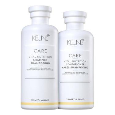 Imagem de Kit Shampoo + Cond Care Vital Nutrition Keune Cabelos Secos