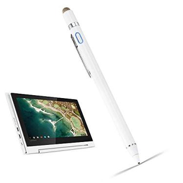 Imagem de EDIVIA Caneta ativa para Lenovo C330 conversível 2 em 1 Chromebook (29.5 cm) Stylus, lápis digital com ponta ultrafina de 1,5 mm para Lenovo C330 Convertible 2 em 1 Chromebook (29.5 cm), branca