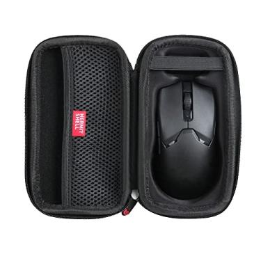 Imagem de Hermitshell Capa rígida de viagem para mouse gamer Razer Viper V2 Pro Hyperspeed sem fio (capa para mouse + adaptador)