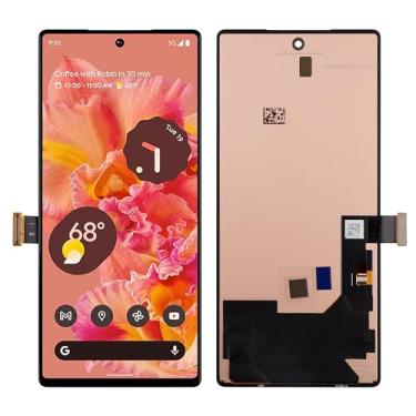 Imagem de SwarKing Substituição de tela digital LCD compatível com Google Pixel 6 GB7N6 G9S9B16 (suporte a impressão digital) Montagem de tela sensível ao toque LCD com ferramentas de reparo - 16.3 cm