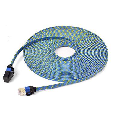 Imagem de 2M/6.6ft, CAT7 Ethernet Cable, Flat Internet Network LAN Patch Cords, LSOH Engineering Grade Network Cable