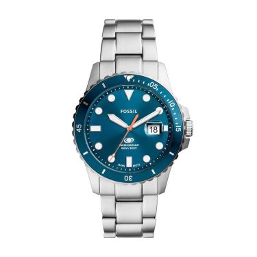 Imagem de Relógio Fossil Masculino Blue Prata - FS6050/1KN FS6050/1KN-Masculino
