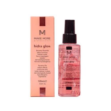 Imagem de Bruma Fixadora Maquiagem Hidratante Make More Hidra Glow 120ml Ilumina