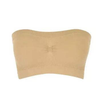 Imagem de Bustiê Fit Loba Lupo Sem Costura - 44000-001, G, Natural