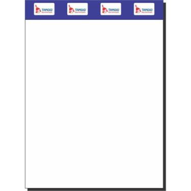 Imagem de Bloco para Rascunho com Picote sem Pauta 100X140MM 50 Folhas - Pacote 