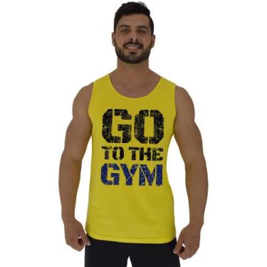 Imagem de Regata Clássica Masculina MXD Conceito Go To The Gym, EGG, Amarelo