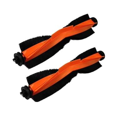 Imagem de ZHICHENG 2 escovas principais para xiaomi B101CN X10+ / X10 S10+ B113CN C102CN B116 s20+ b108GL dreame L10S Ultra / D10 Plus /L30s Ultra / x40 Ultra / x30 Ultra /S30 L20 L10 Prime Robot Aspirador de