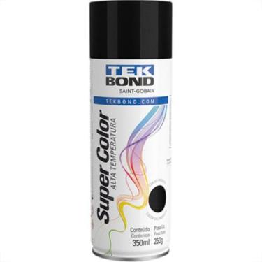Imagem de Spray Tekbond Alta Temp Preto 350Ml