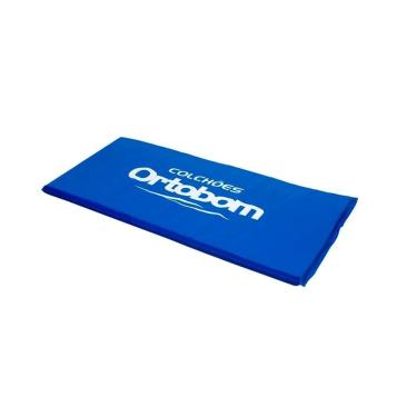 Imagem de Colchonete Academia Azul Impermeável Ortobom Academia - 43x90x4