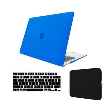 Imagem de Kit Capa Case Compativel Macbook NEW PRO 14" A2442 cor ARF + Pel. Tecl
