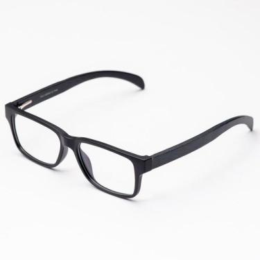 Imagem de Armação Óculos de Grau Masculino Haste de Bambu Theo- Óculos Sunrise, 