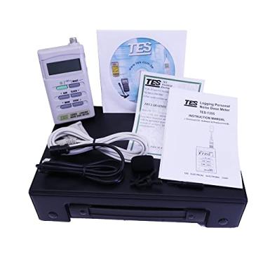 Imagem de TES-1355 Medidor de Dose de Ruído de Registro Faixa de Medição de Nível de Som 70-140dBA