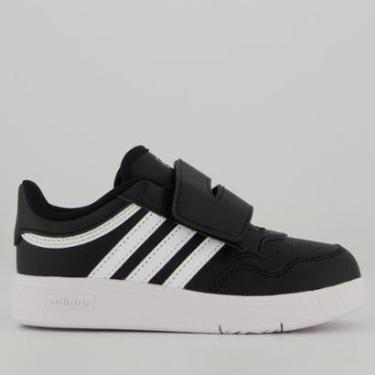 Imagem de Tênis Adidas Hoops 4.0 CF Kids Preto-Masculino
